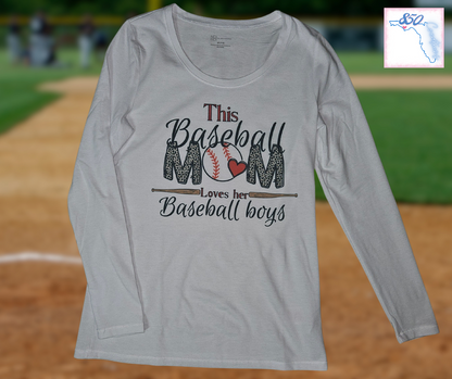 Baseball Mom Shirt